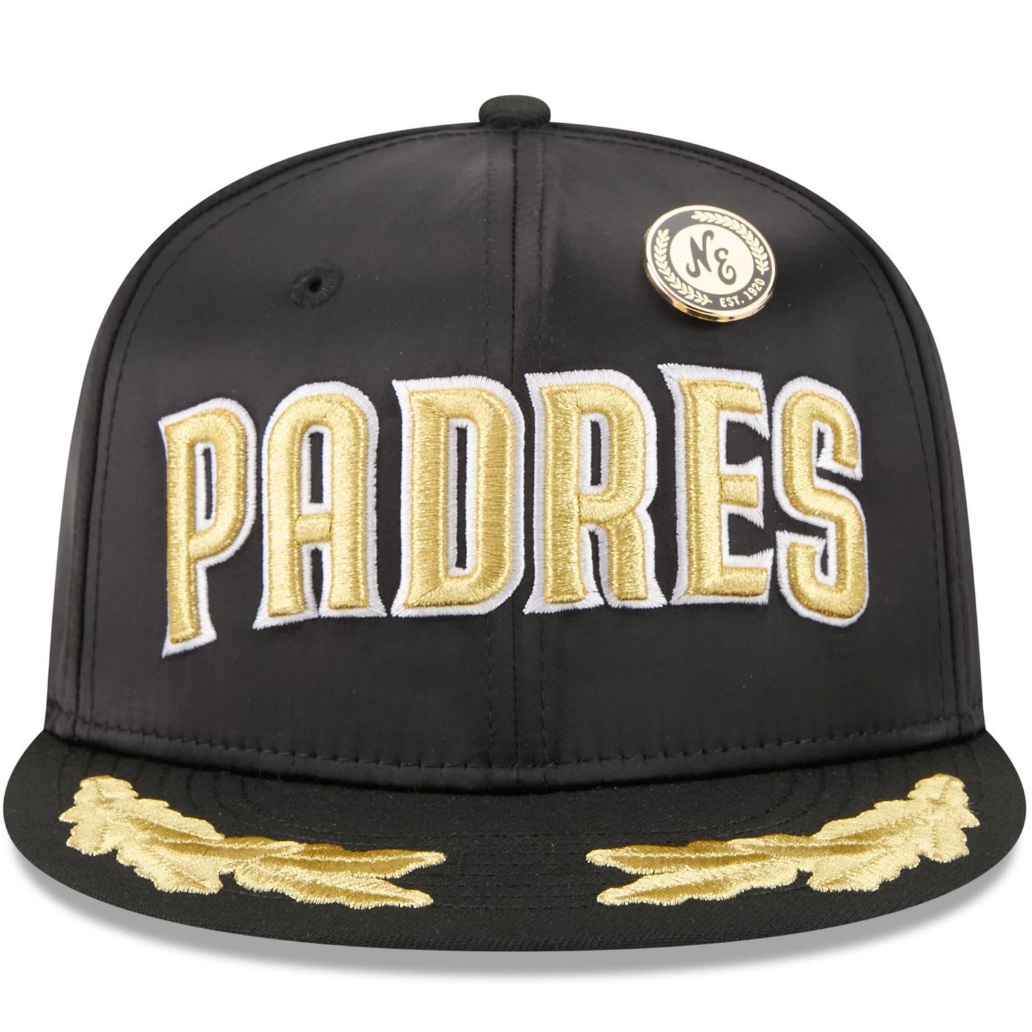 New Era San Diego Padres 2025 59FIFTY Day Gold Leaf 59FIFTY Fitted Hat - view number 2