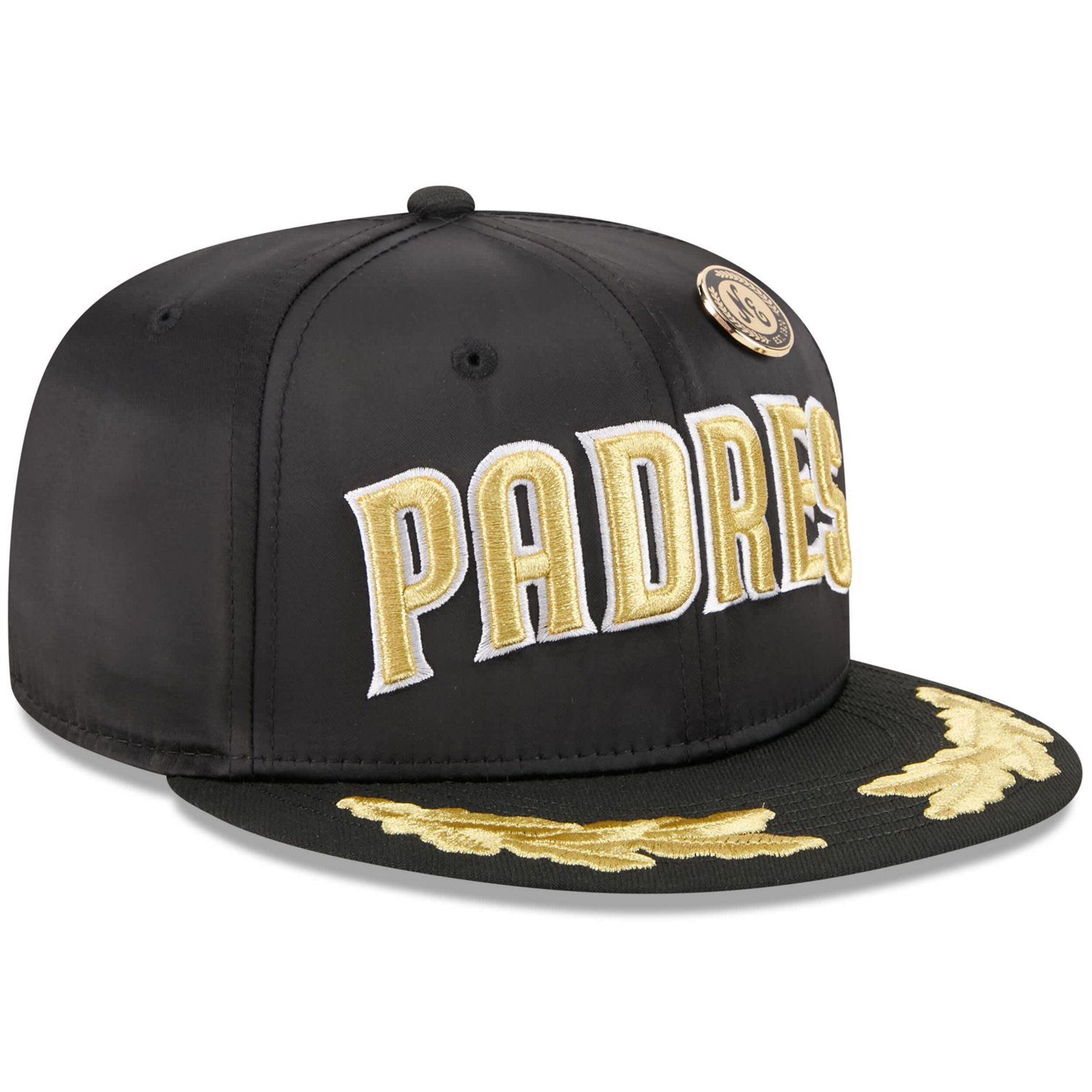 New Era San Diego Padres 2025 59FIFTY Day Gold Leaf 59FIFTY Fitted Hat - view number 3