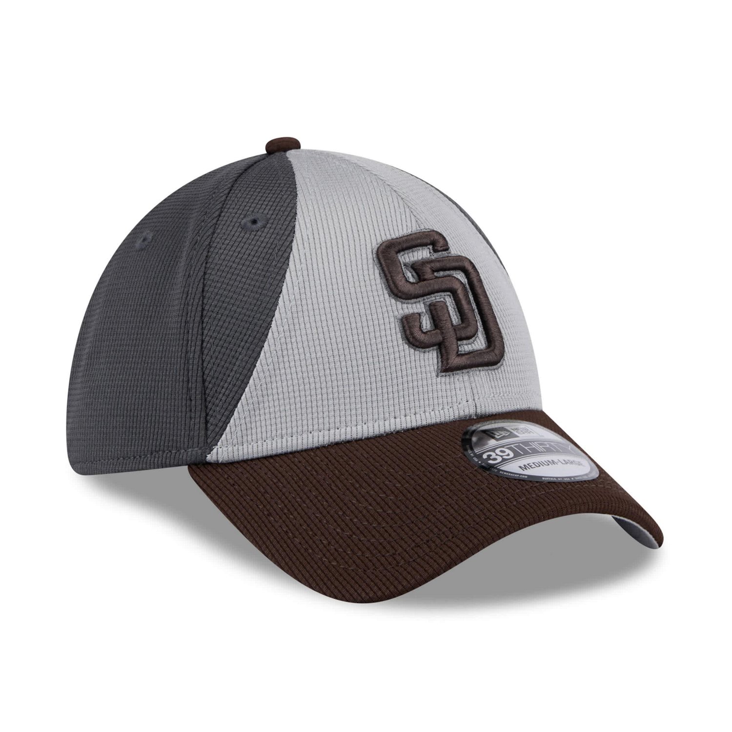 New Era San Diego Padres 2025 Batting Practice 39THIRTY Flex Hat - view number 3