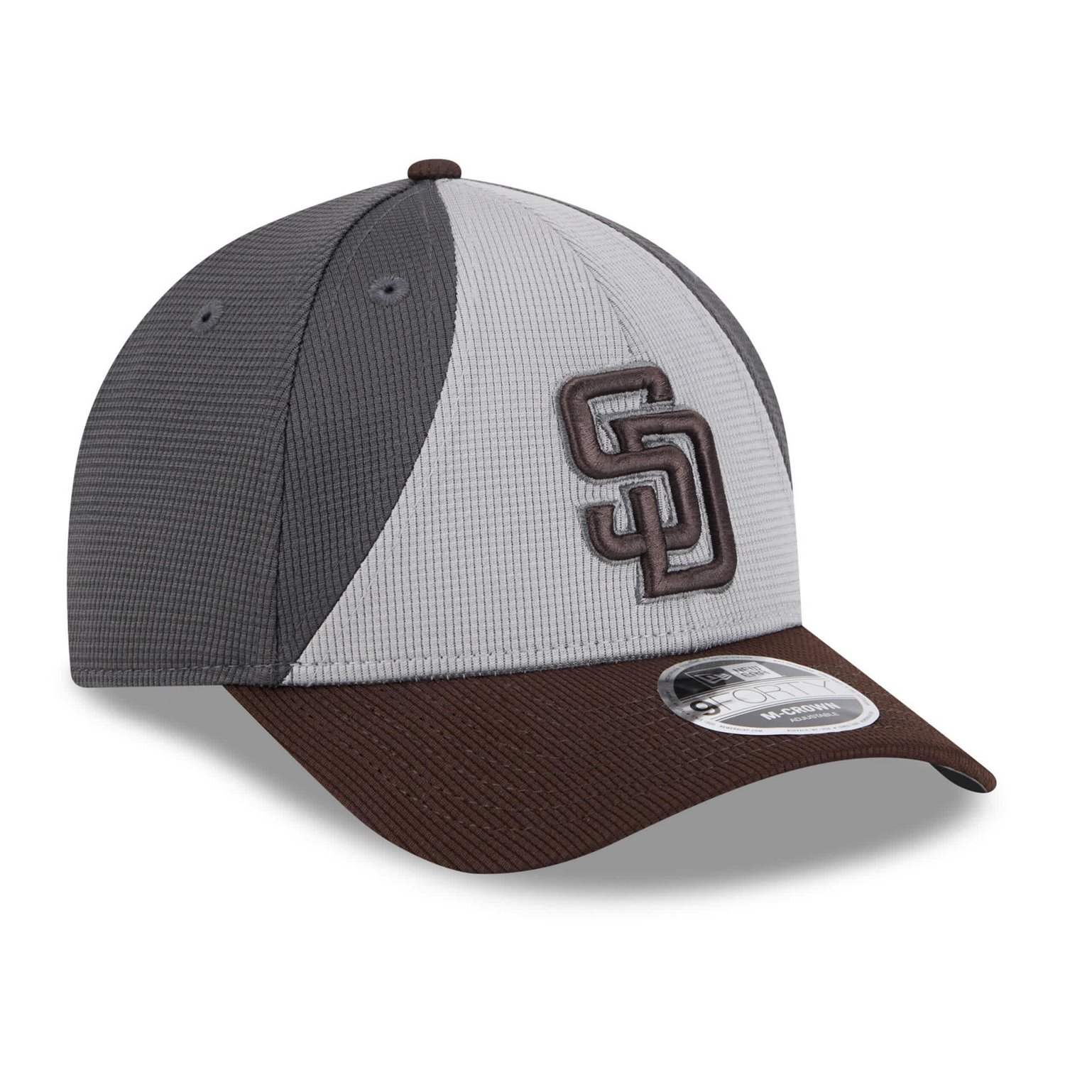 New Era San Diego Padres 2025 Batting Practice 9FORTY M-Crown Adjustable Hat - view number 3