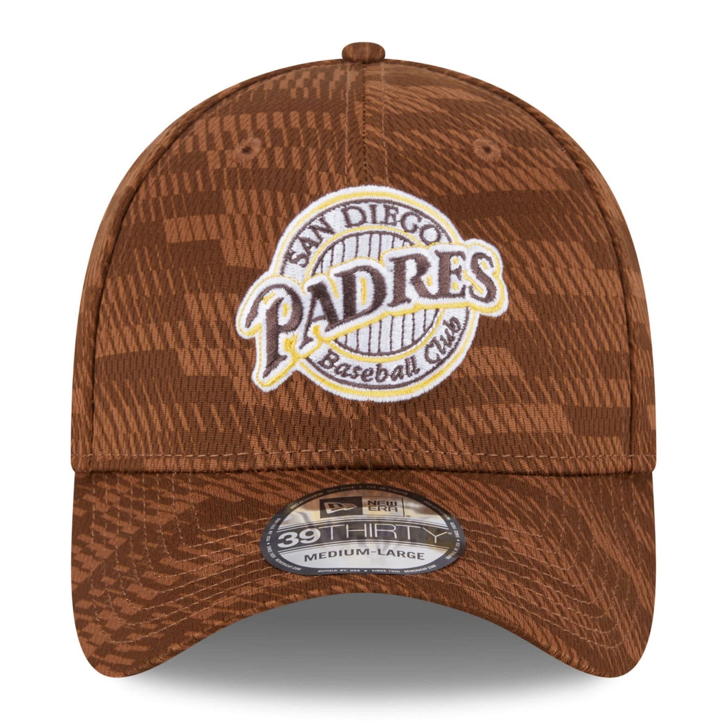 New Era San Diego Padres 2025 MLB Clubhouse 39THIRTY Flex Hat