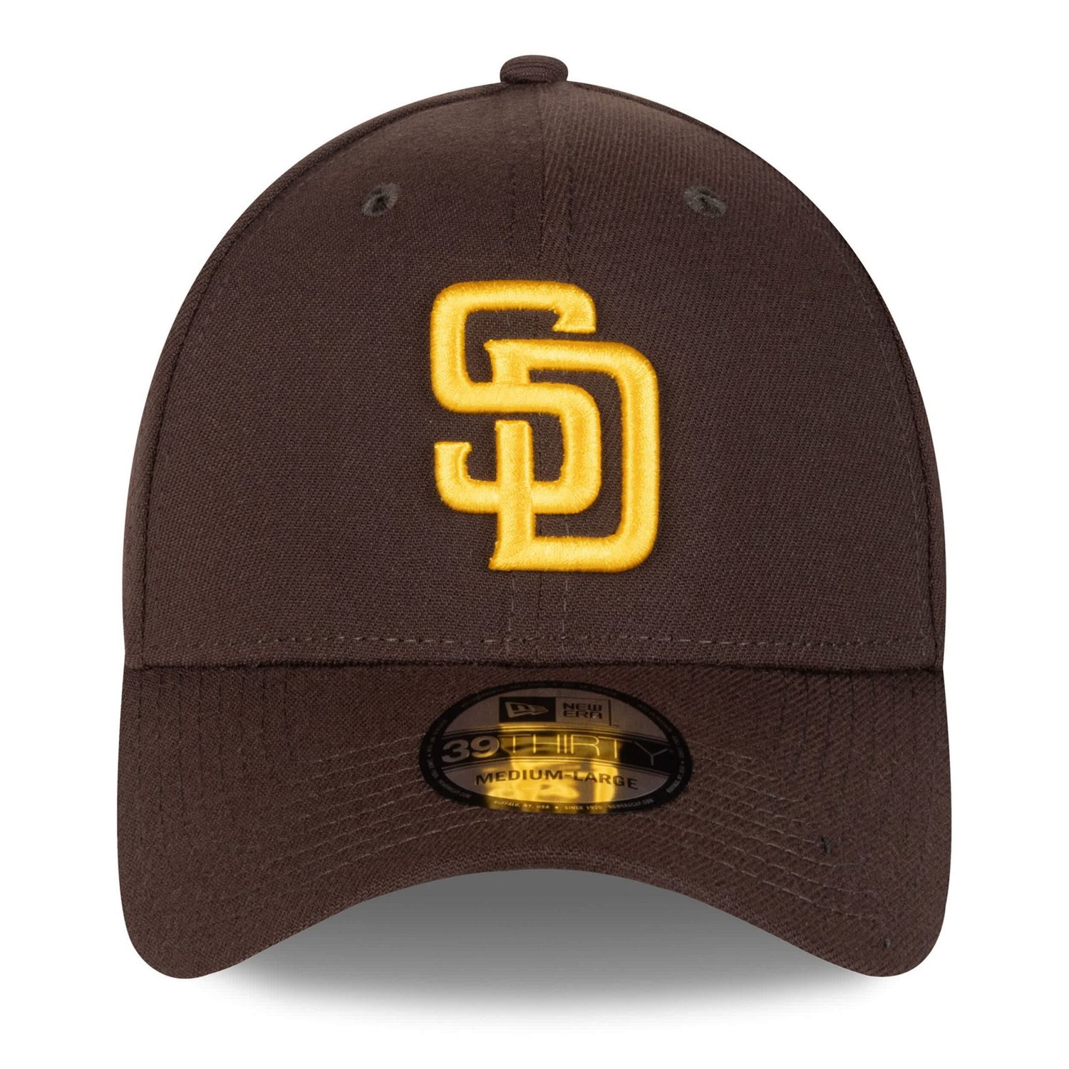 New Era San Diego Padres 2025 MLB Postseason Side Patch 39THIRTY Flex Hat - view number 2