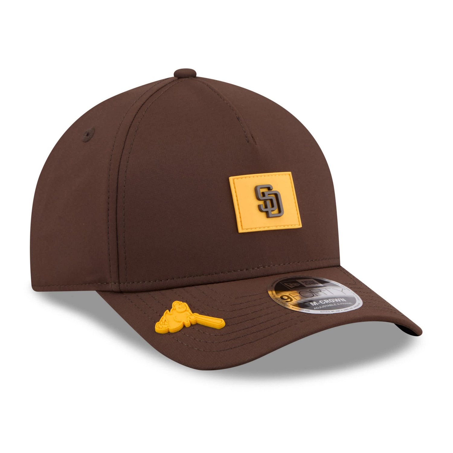 New Era San Diego Padres 2026 Clubhouse 9FORTY A-Frame Adjustable Hat - view number 3