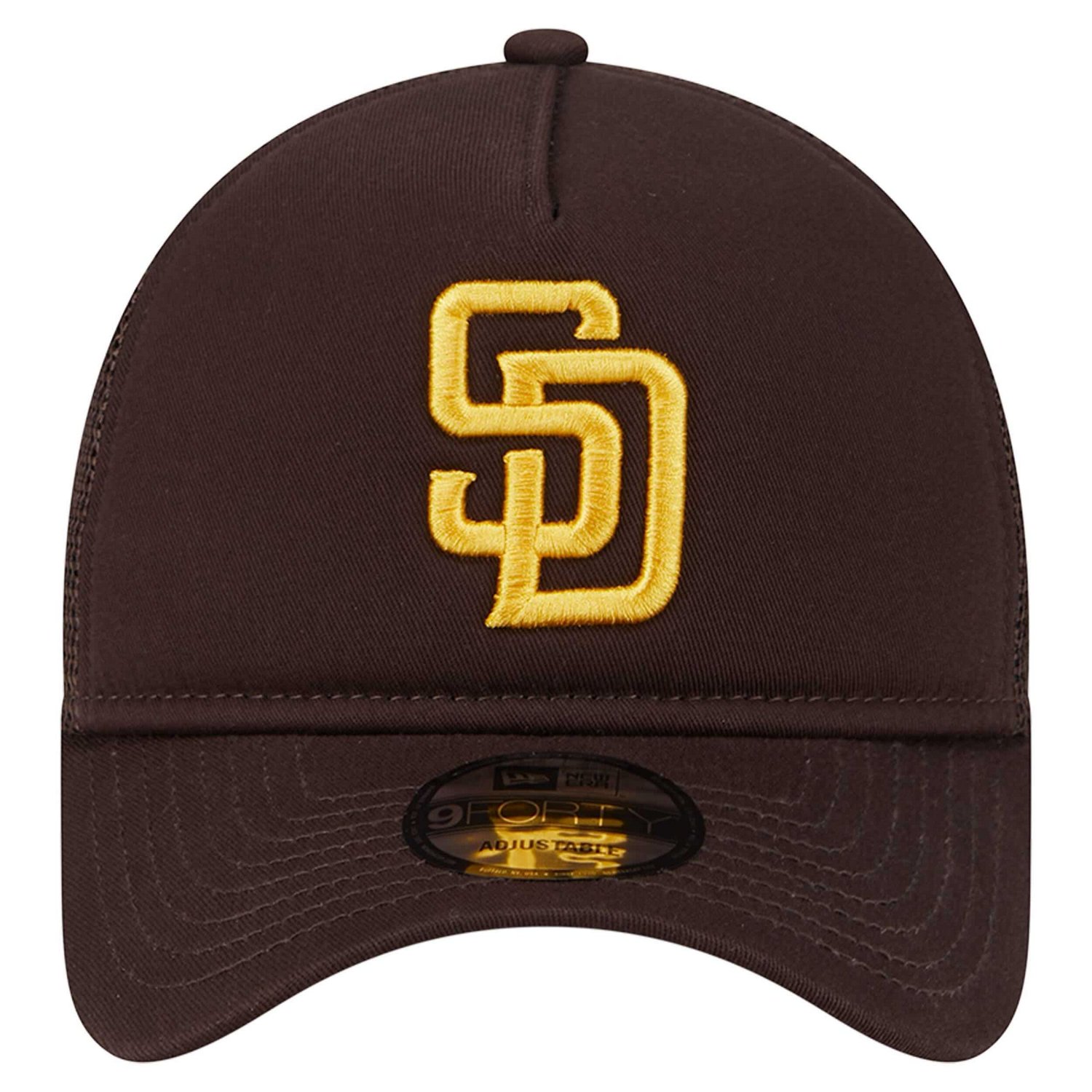 New Era San Diego Padres 9FORTY A-Frame Trucker Adjustable Hat - view number 2