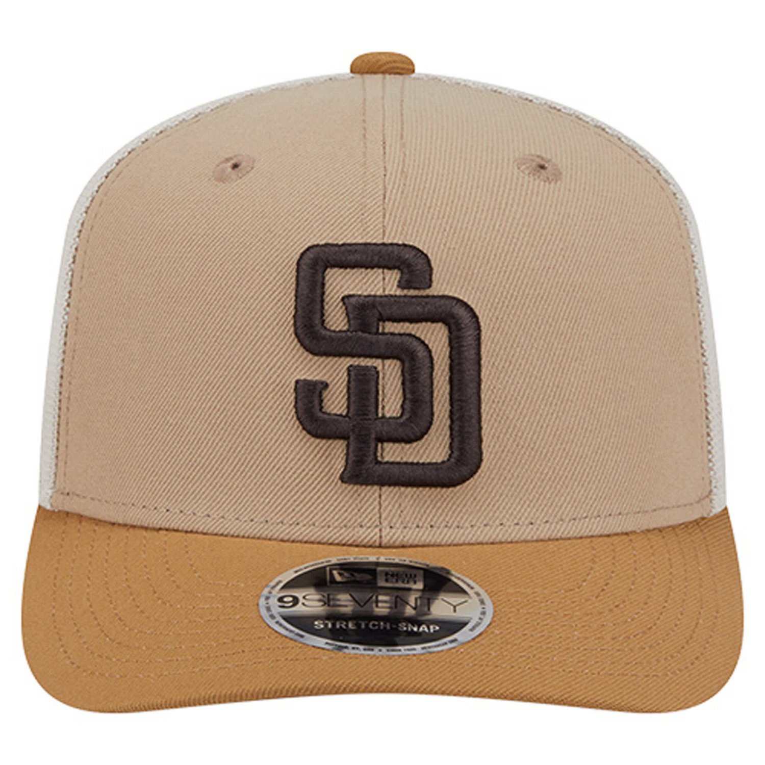 New Era San Diego Padres 9SEVENTY Trucker Adjustable Hat - view number 2