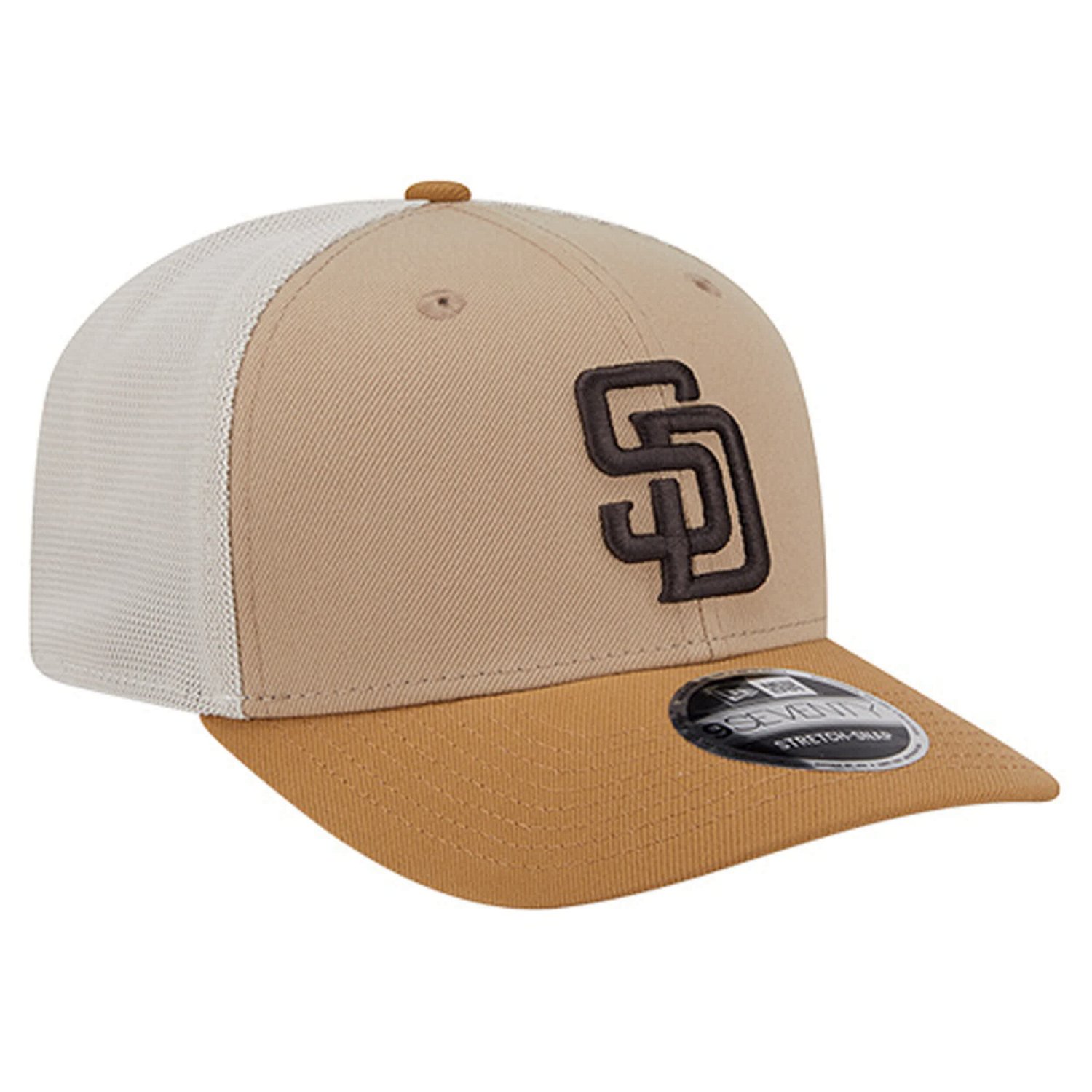 New Era San Diego Padres 9SEVENTY Trucker Adjustable Hat - view number 3