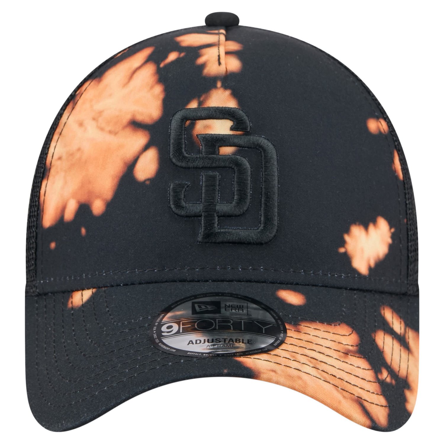New Era San Diego Padres Bleached A-Frame 9FORTY Adjustable Hat - view number 2