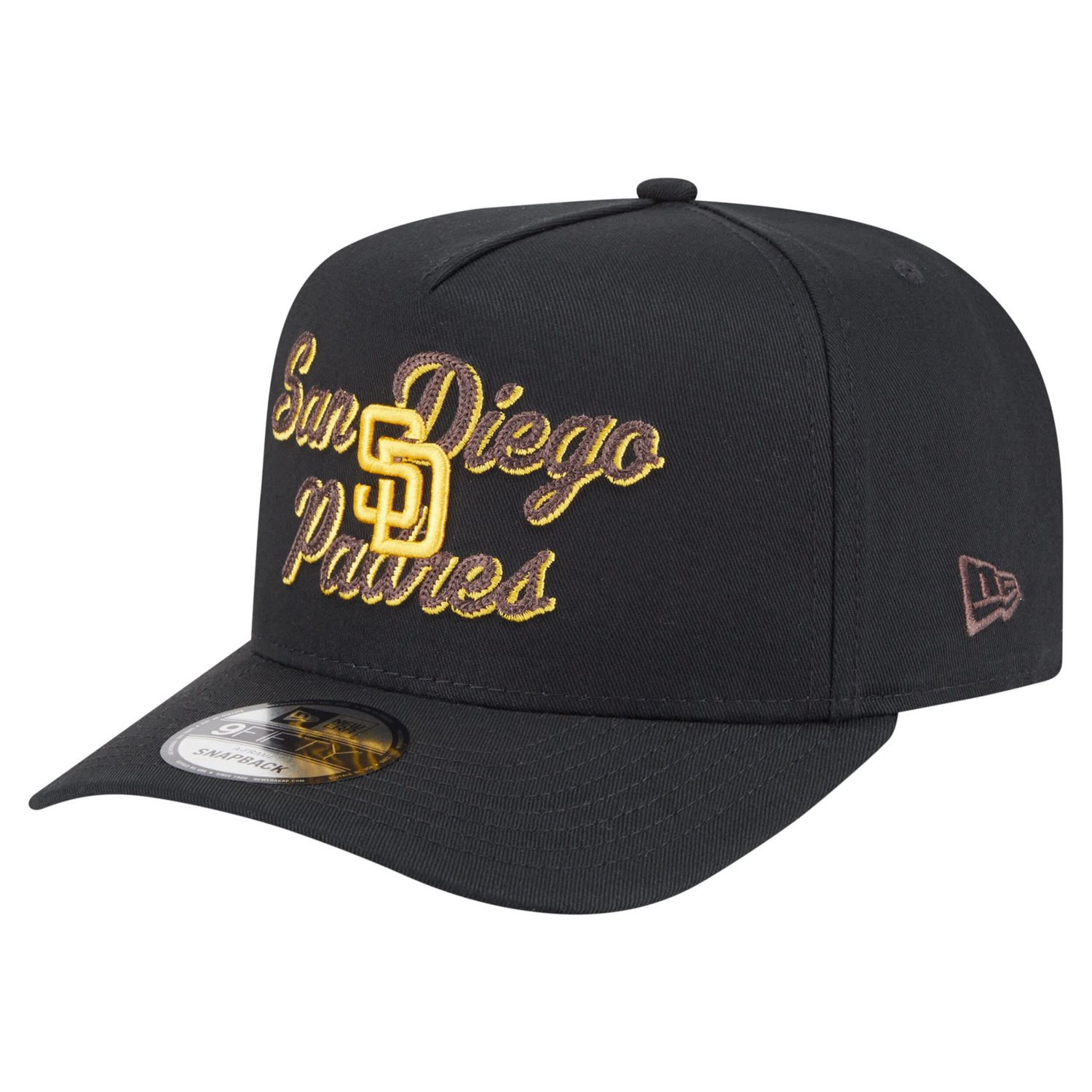 New Era San Diego Padres Chainstitch 9FIFTY A-Frame Snapback Hat