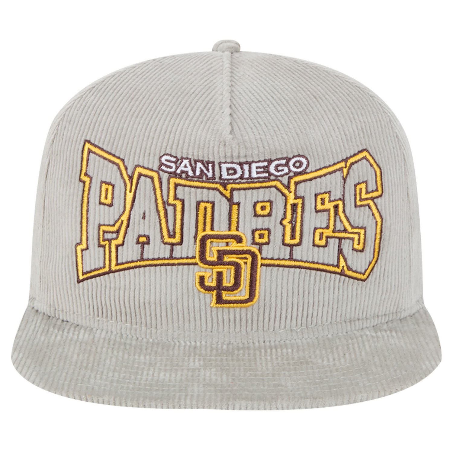 New Era San Diego Padres Corduroy Golfer Snapback Hat - view number 2
