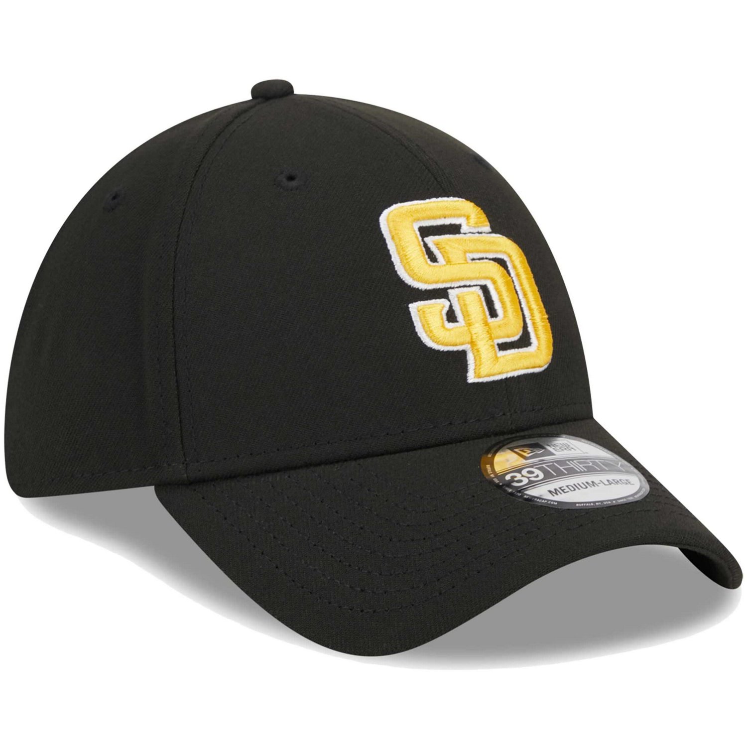 New Era San Diego Padres Logo 39THIRTY Flex Hat                                                                                  - view number 3