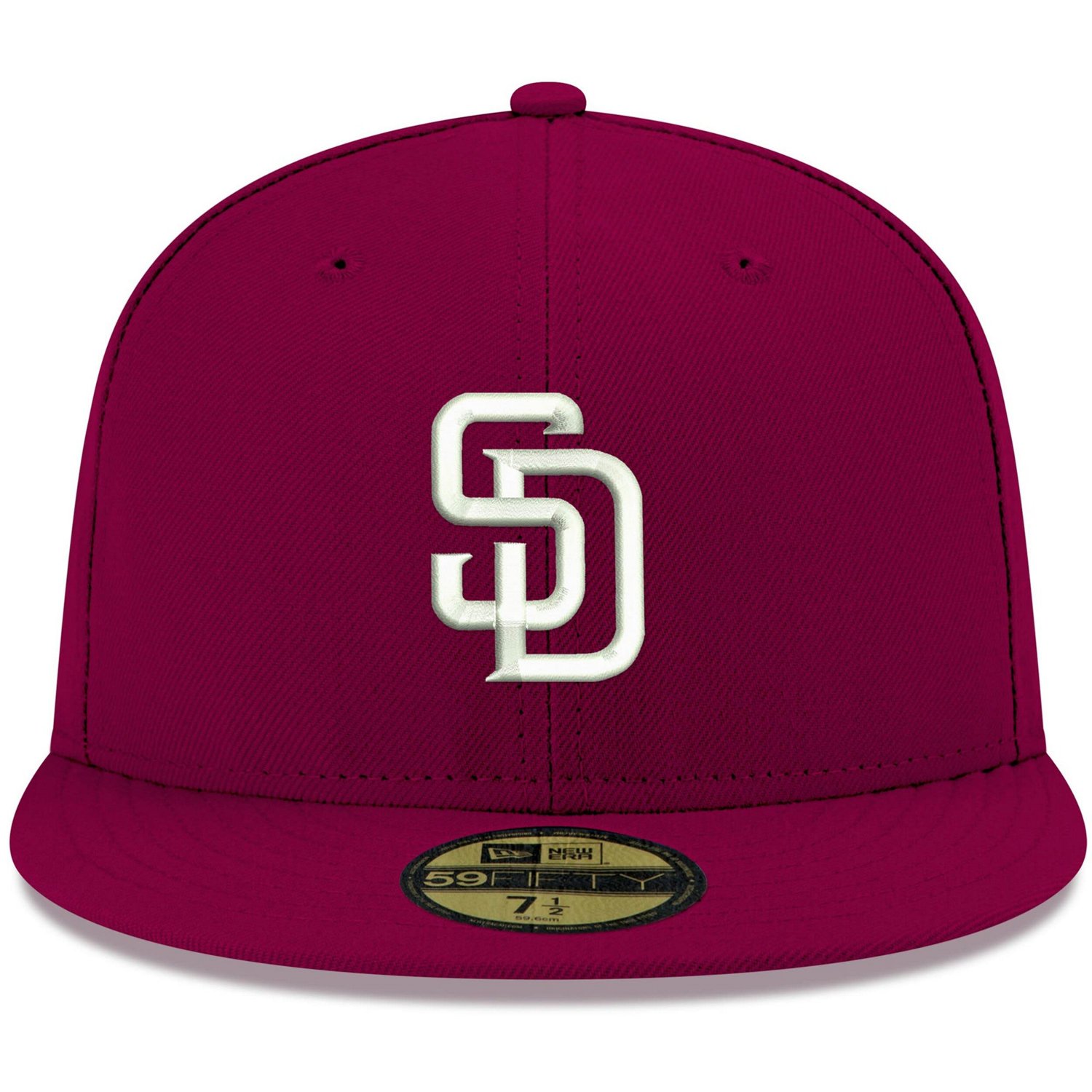 New Era San Diego Padres Logo 59FIFTY Fitted Hat                                                                                 - view number 2