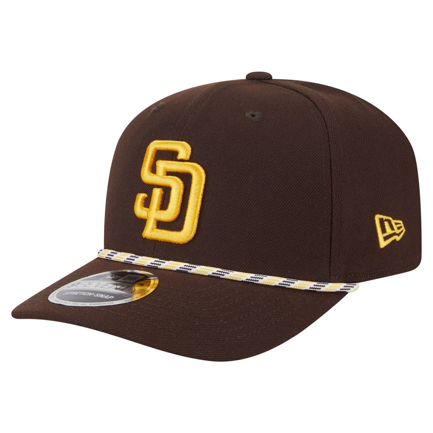 New Era San Diego Padres Multi-Rope 9SEVENTY Stretch-Snap Hat - view number 1