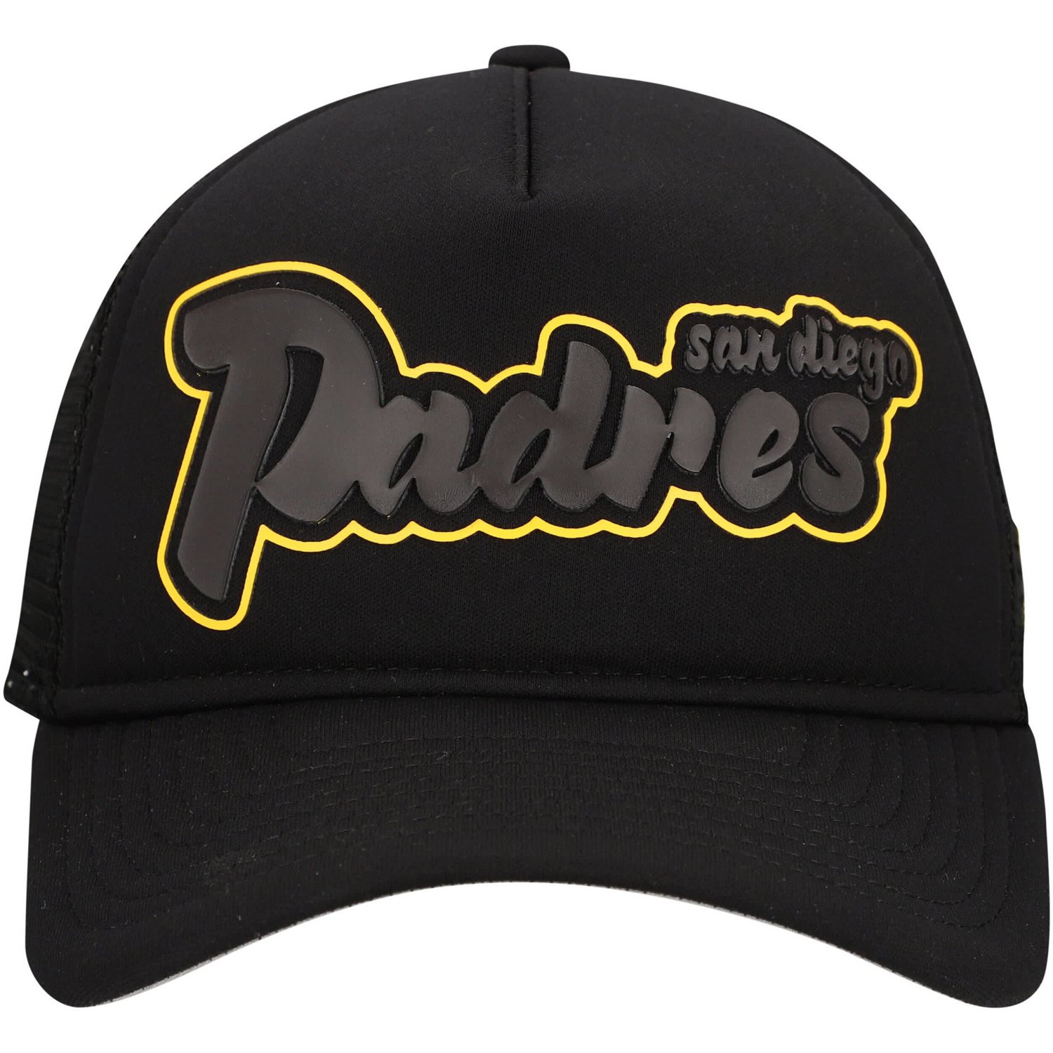 New Era San Diego Padres Retro Bold A-Frame Trucker 9FORTY Adjustable Hat