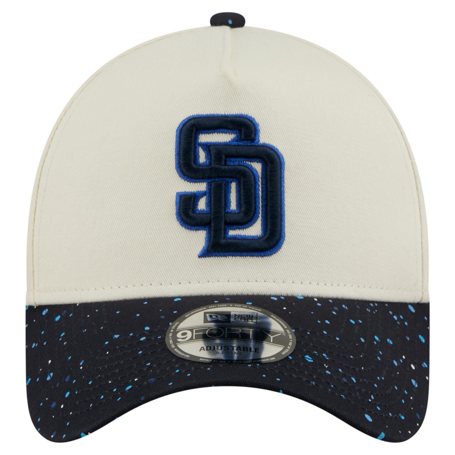 New Era San Diego Padres Speckle A-Frame 9FORTY Adjustable Hat - view number 2
