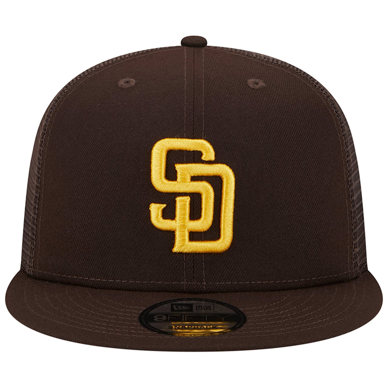 New Era San Diego Padres Team Color Trucker 9FIFTY Snapback Hat - view number 2