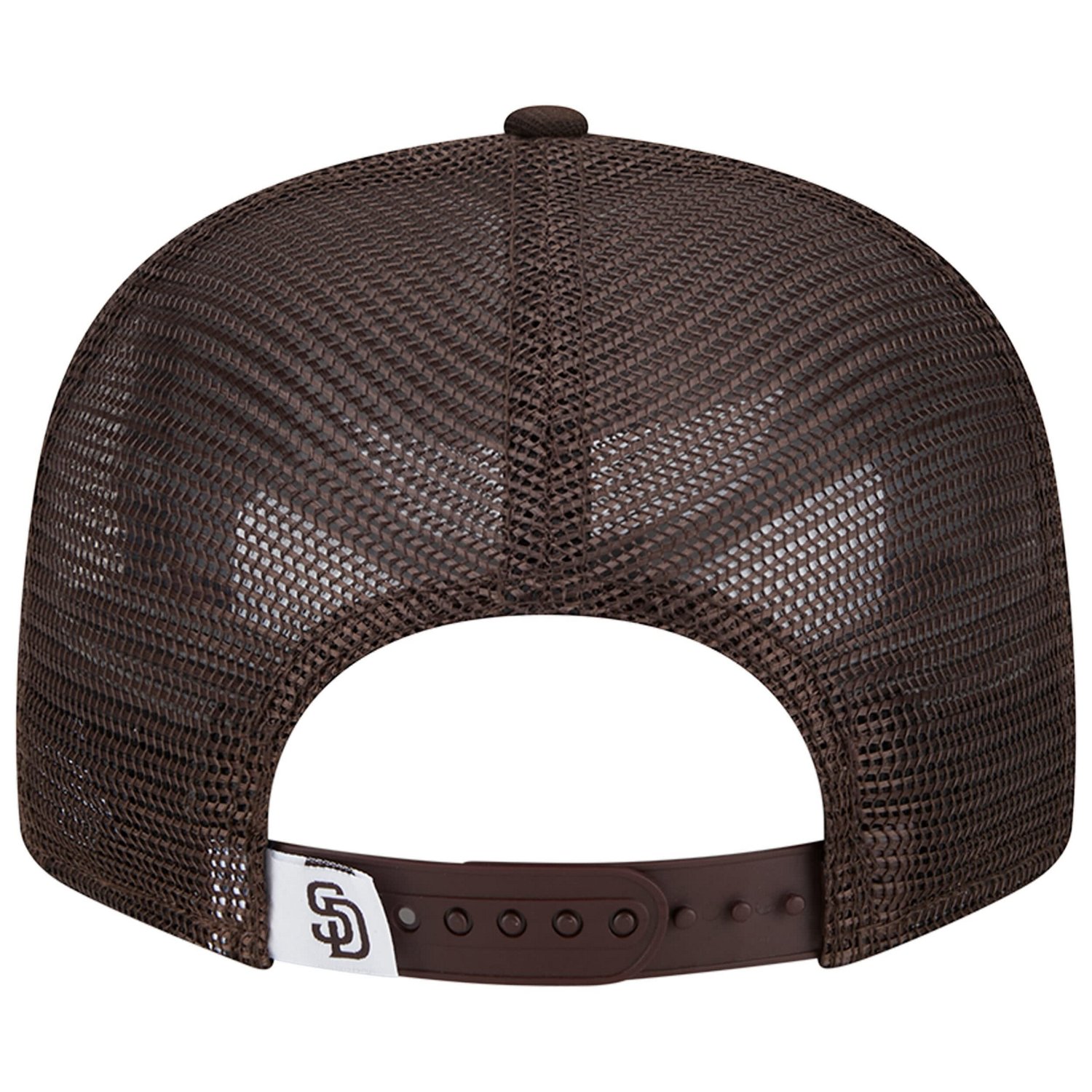 New Era San Diego Padres Team Color Trucker 9FIFTY Snapback Hat - view number 4