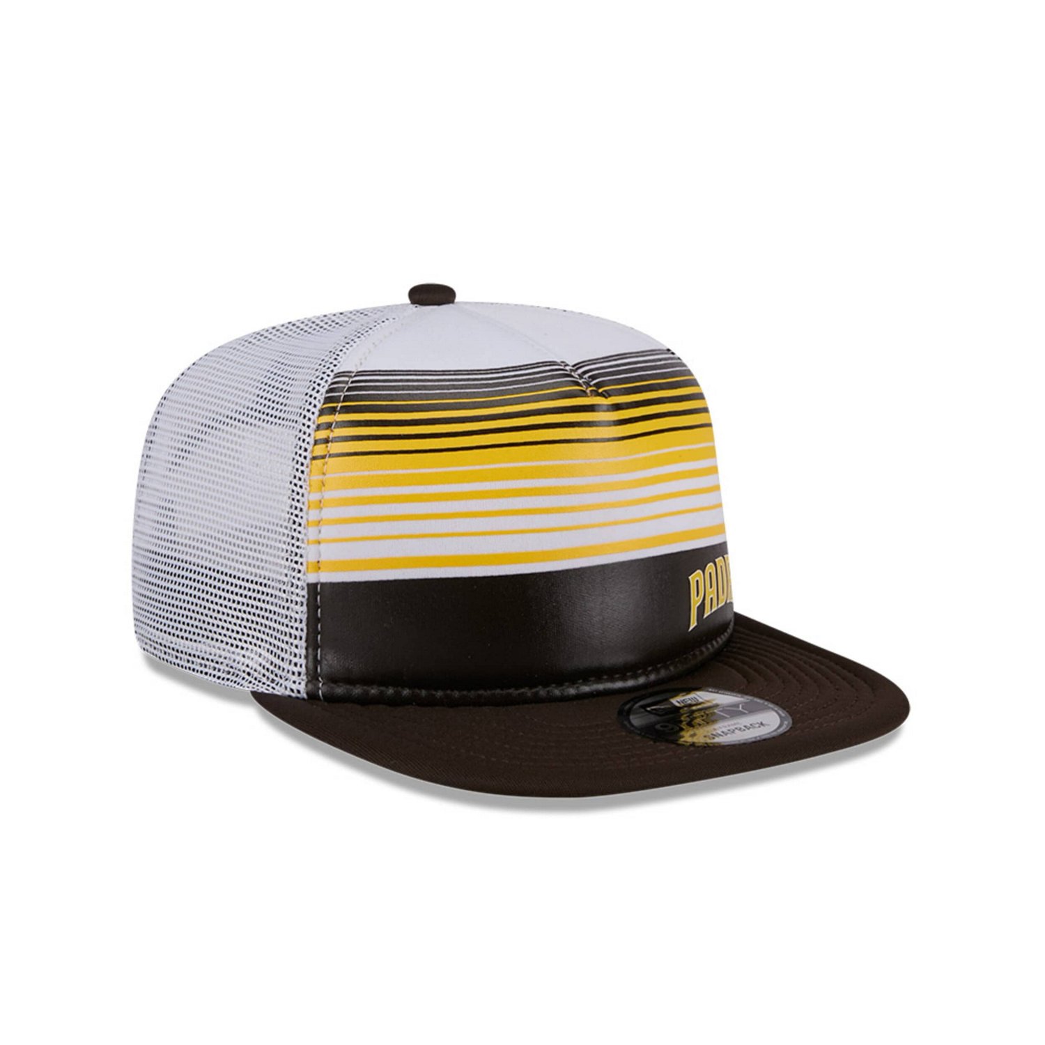 New Era San Diego Padres Team Horizon 9FIFTY A-Frame Trucker Snapback Hat
