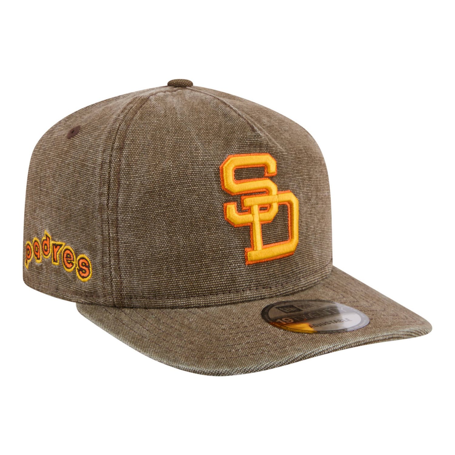 New Era San Diego Padres Throwback Denim Classic 19TWENTY Adjustable Hat - view number 3