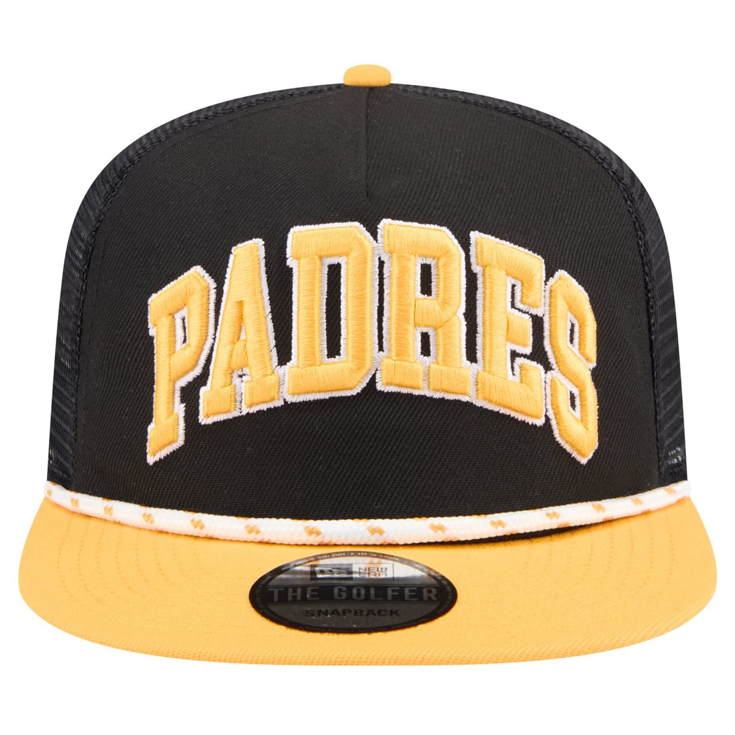 New Era San Diego Padres Throwback Meshback Golfer Hat