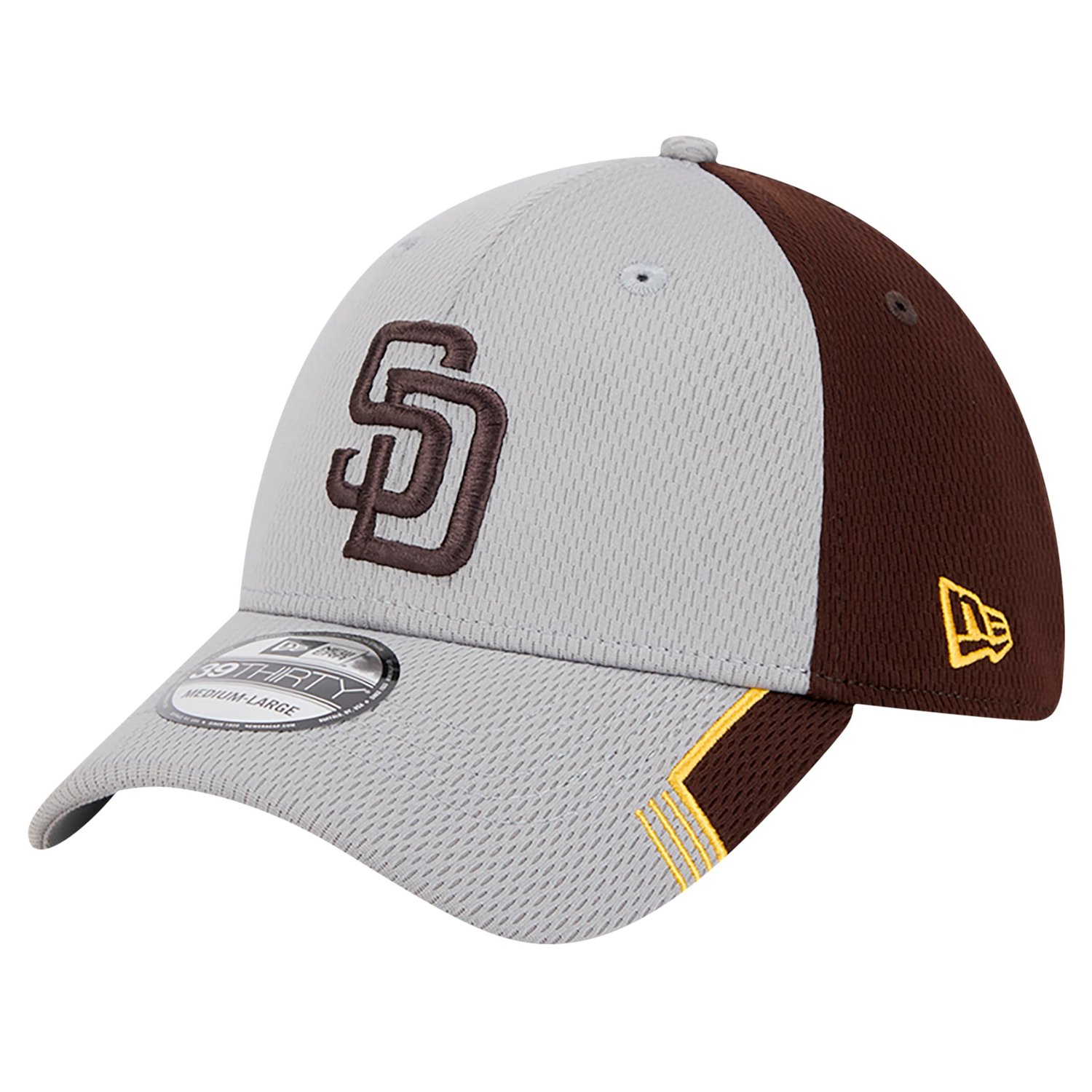 New Era San Diego Padres Visor Trim 39THIRTY Flex Hat