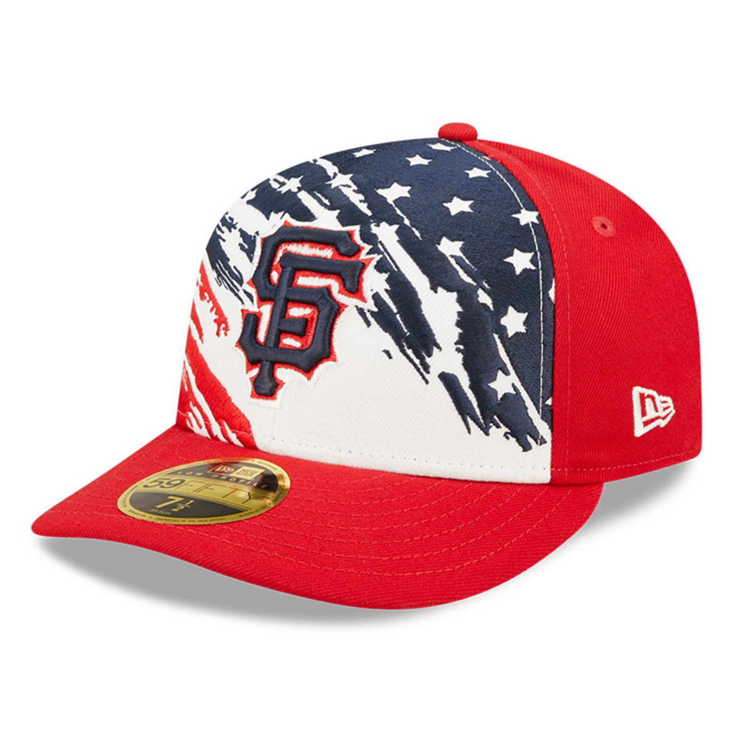 New Era San Francisco Giants 2022 4th of July Low Profile 59FIFTY Fitted Hat