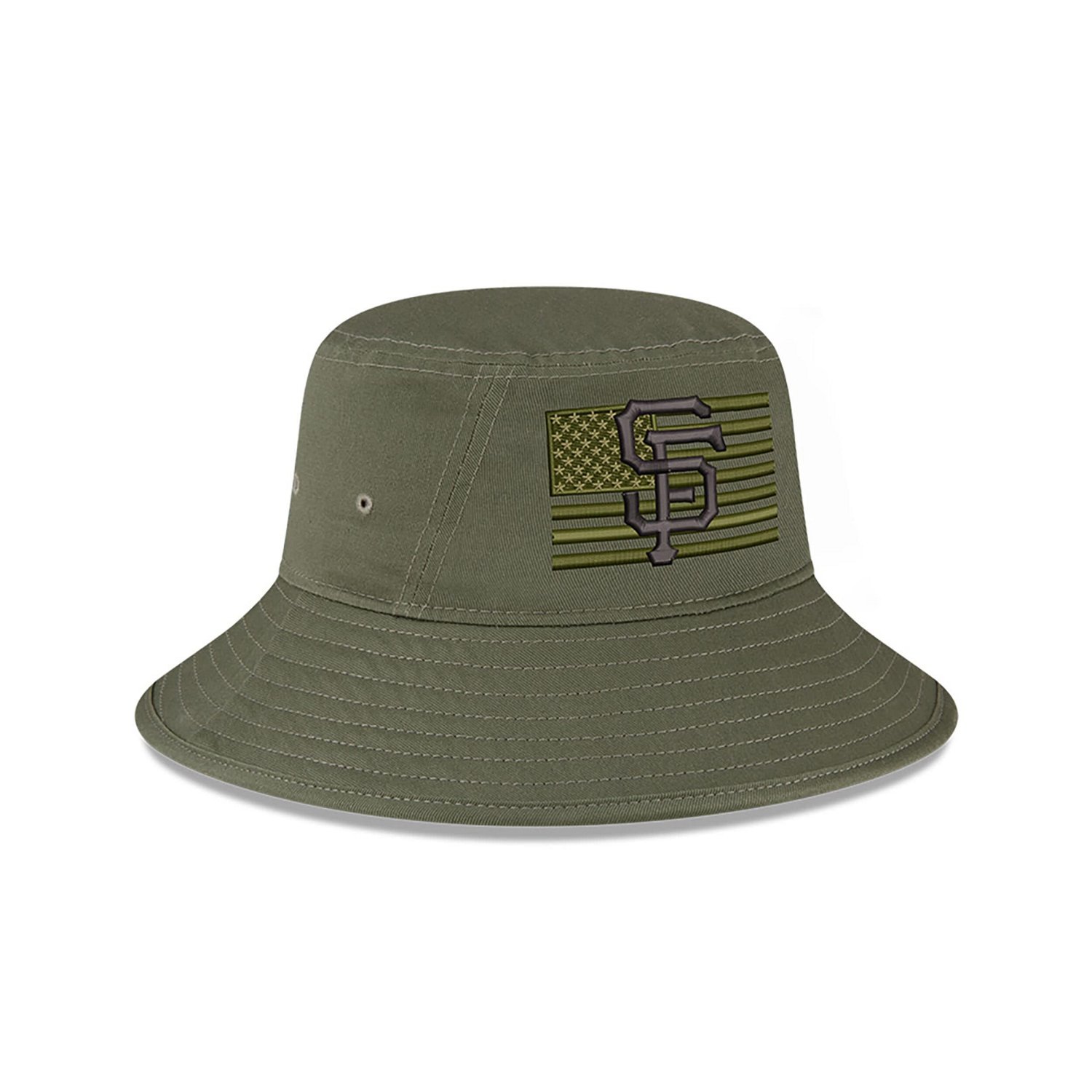 New Era San Francisco Giants 2023 Armed Forces Day Bucket Hat                                                                    - view number 3