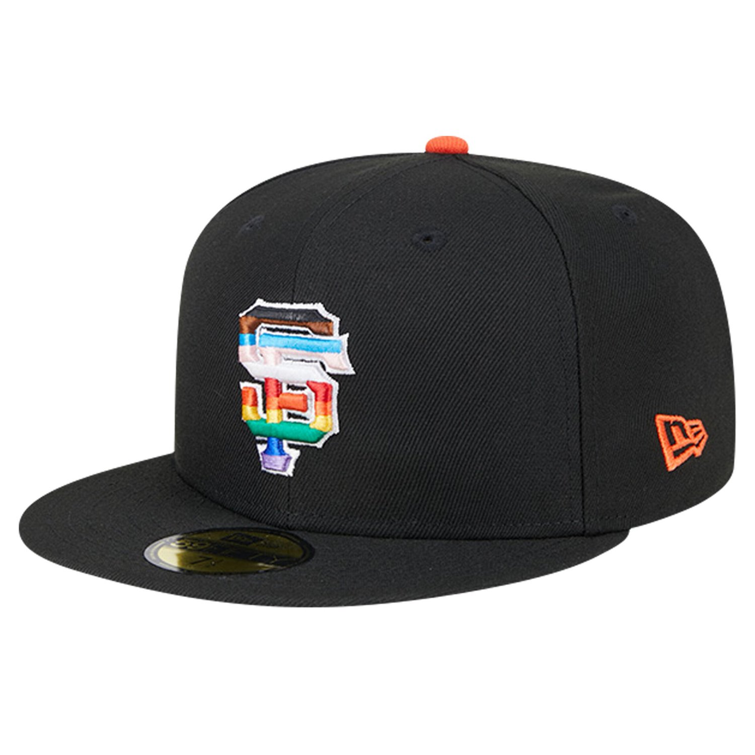 New Era San Francisco Giants 2024 Pride On Field 59FIFTY Fitted Hat                                                              - view number 1