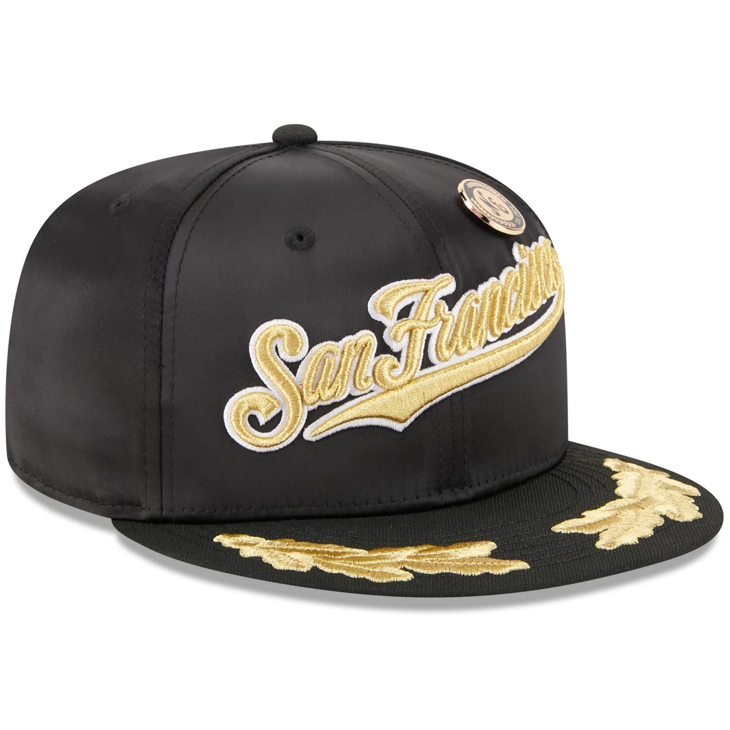 New Era San Francisco Giants 2025 59FIFTY Day Gold Leaf 59FIFTY Fitted Hat - view number 3