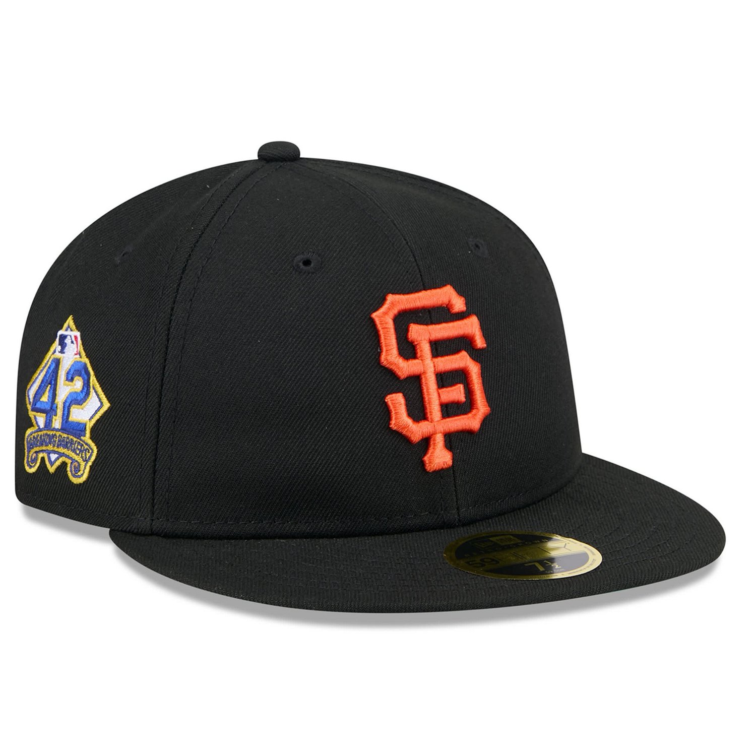 New Era San Francisco Giants 2025 Jackie Robinson Day Retro Crown 59FIFTY Unstructured Fitted Hat                               