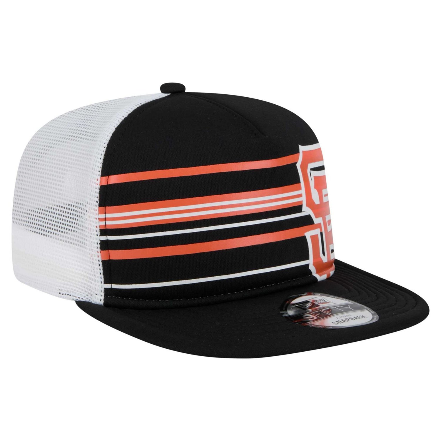 New Era San Francisco Giants 9FIFTY A-Frame Trucker Snapback Hat - view number 3