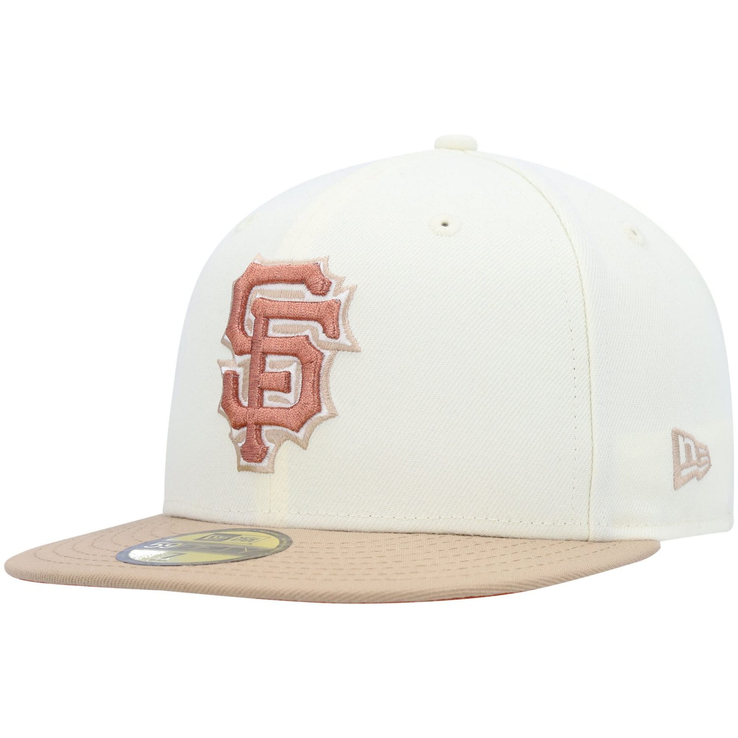 New Era San Francisco Giants Chrome Camel Rust Undervisor 59FIFTY Fitted Hat