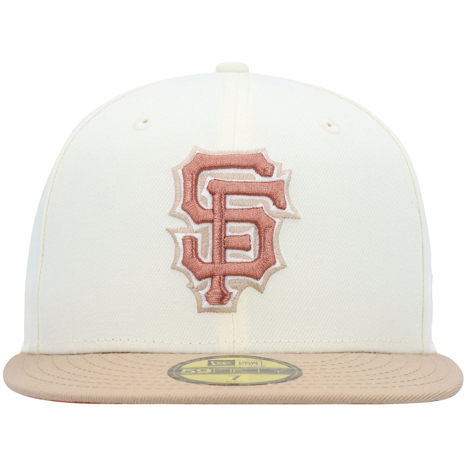 New Era San Francisco Giants Chrome Camel Rust Undervisor 59FIFTY Fitted Hat                                                     - view number 2