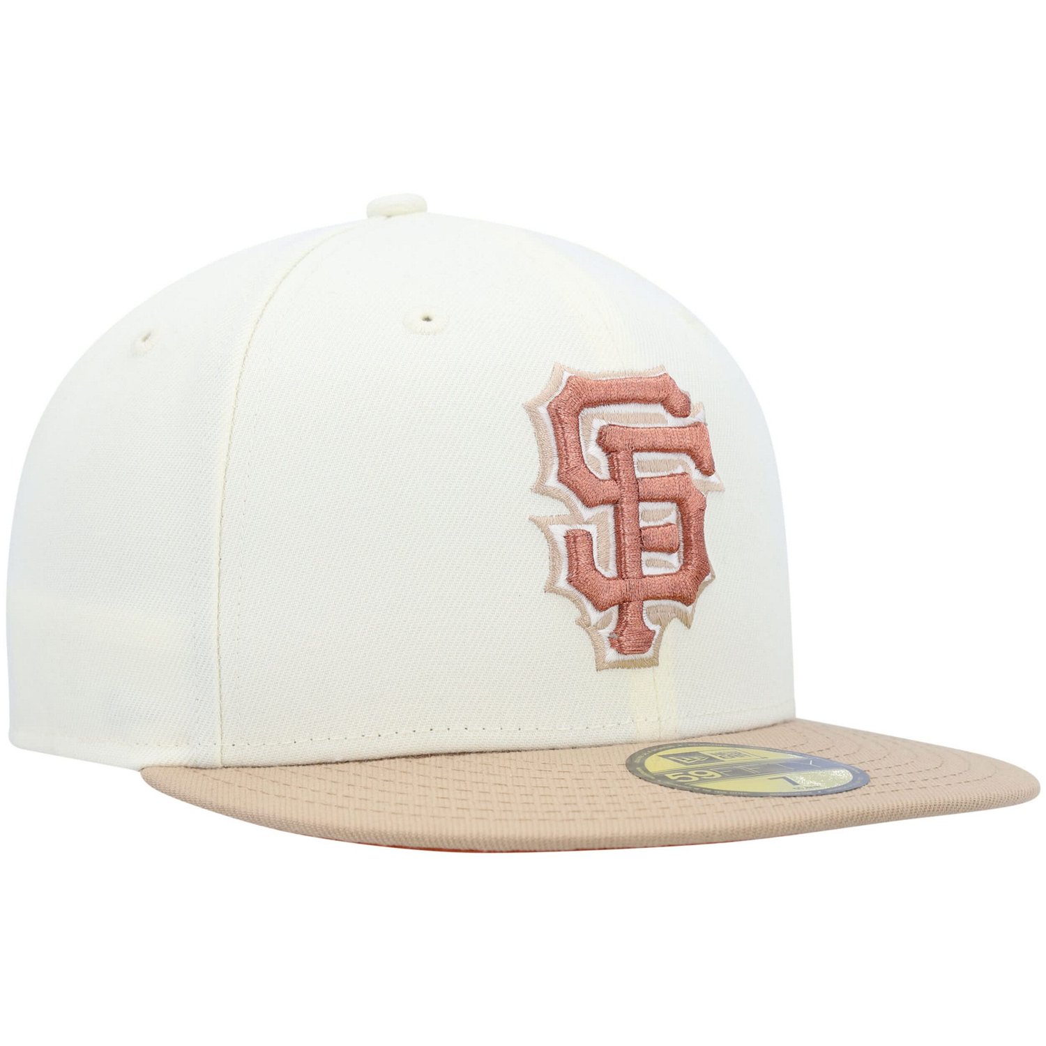 New Era San Francisco Giants Chrome Camel Rust Undervisor 59FIFTY Fitted Hat                                                     - view number 3