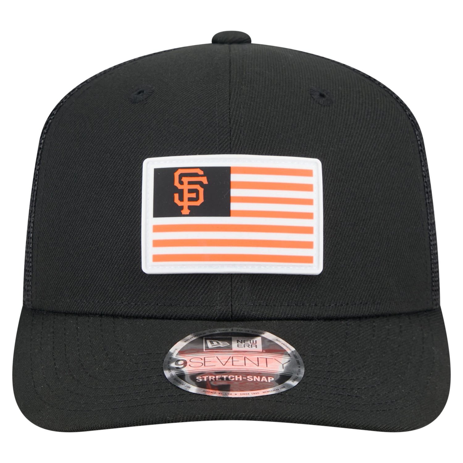 New Era San Francisco Giants Flag 9SEVENTY Stretch-Snap Hat - view number 2