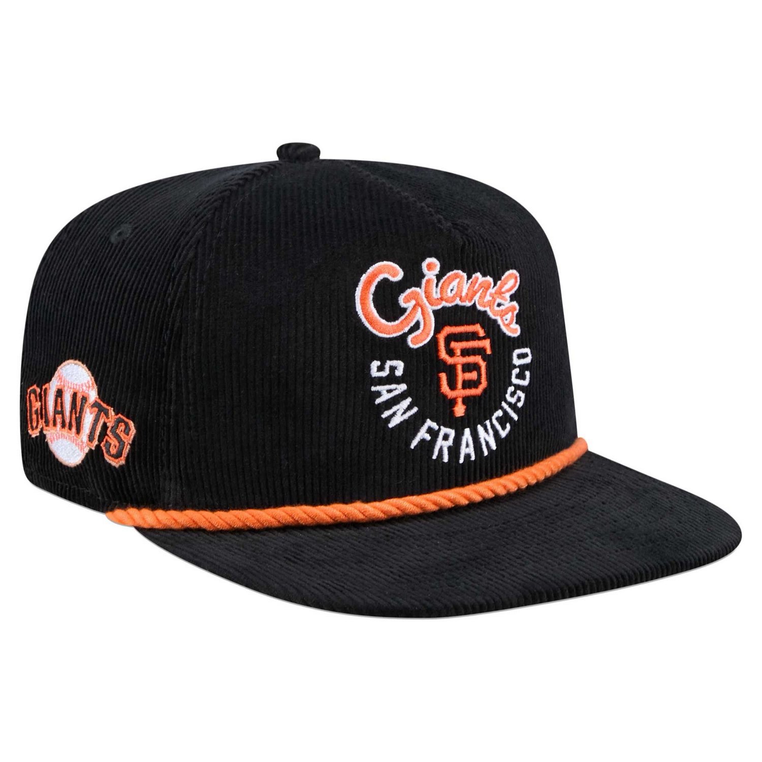 New Era San Francisco Giants Full Circle Corduroy Golfer Adjustable Hat