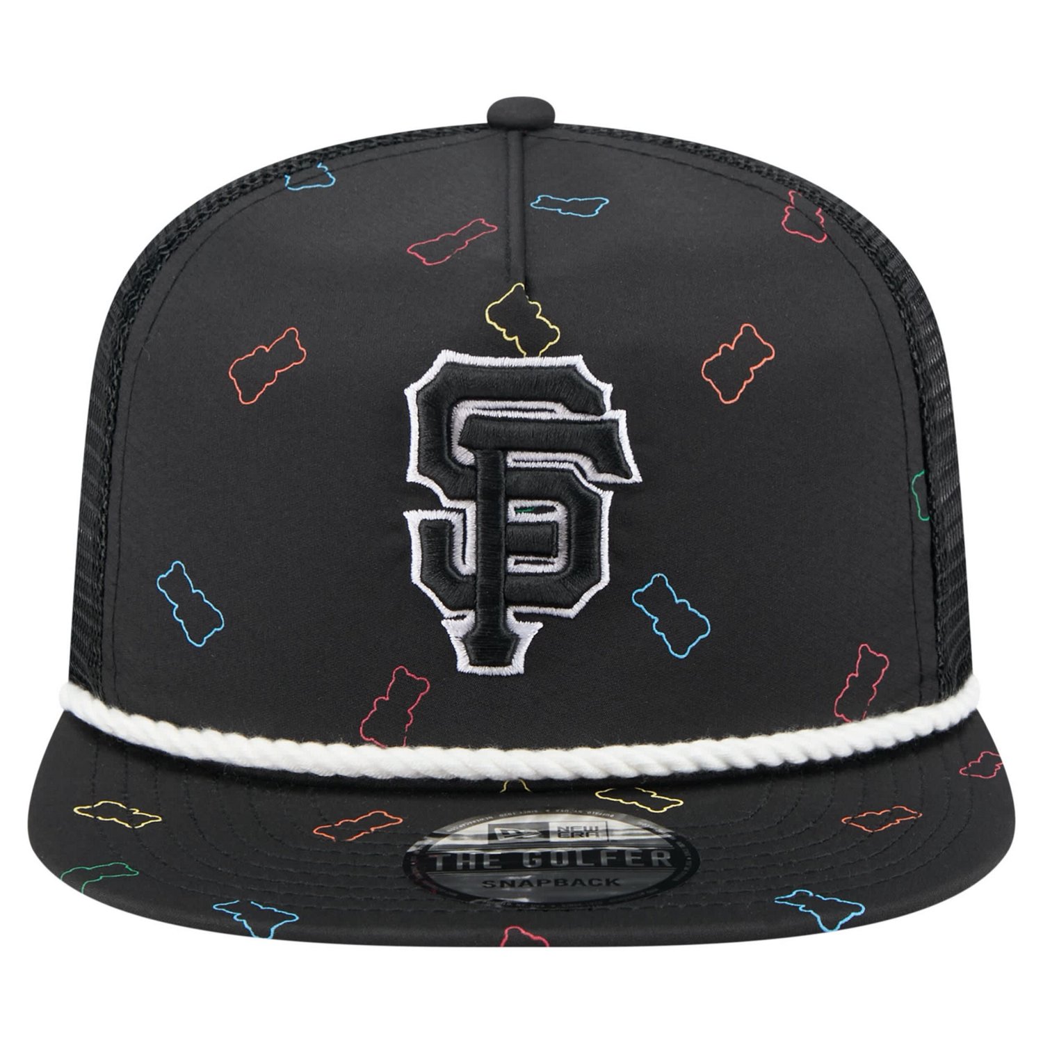 New Era San Francisco Giants Gummy Golfer Trucker Adjustable Hat - view number 2