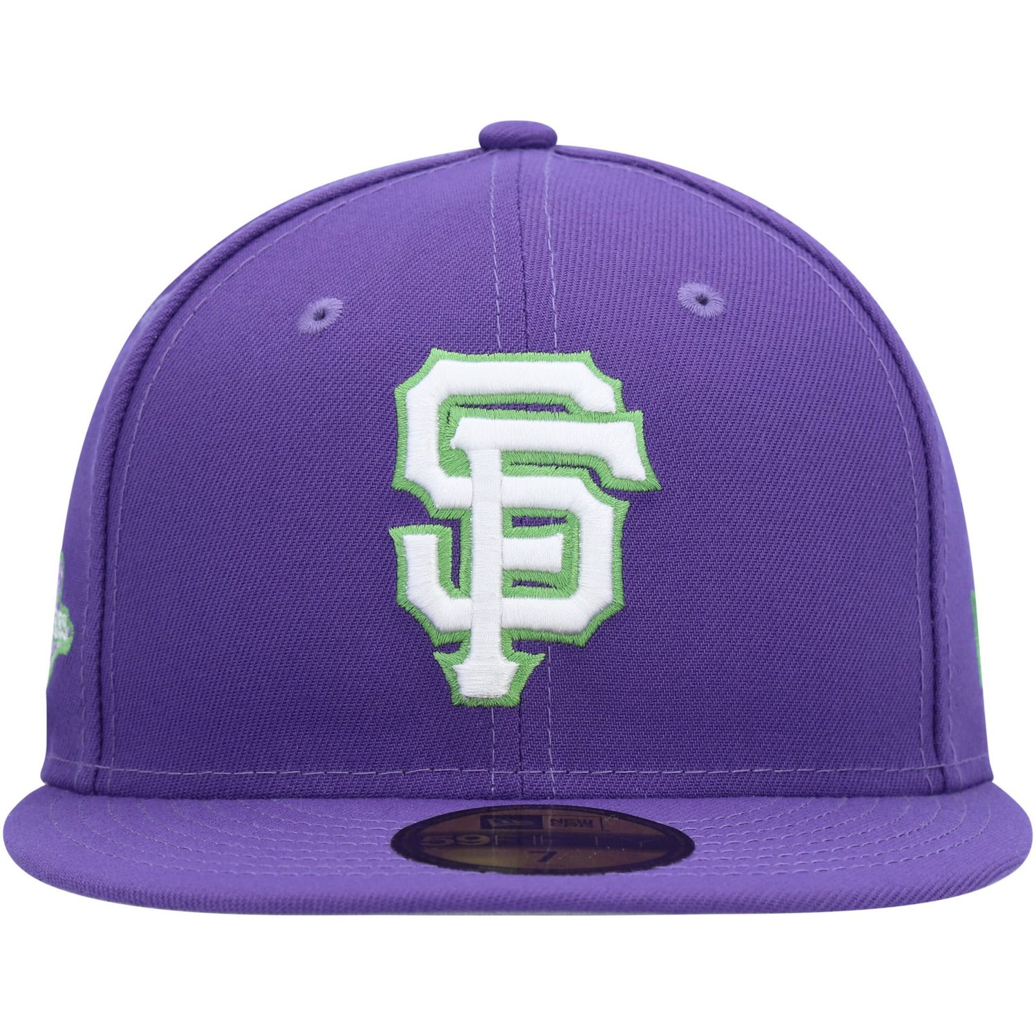 New Era San Francisco Giants Lime Side Patch 59FIFTY Fitted Hat                                                                  - view number 2