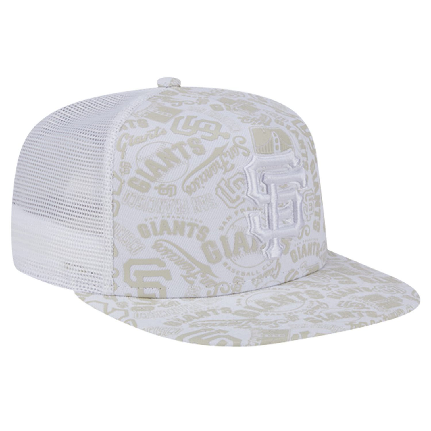 New Era San Francisco Giants Logo Dunes A-Frame Trucker 9FIFTY Snapback Hat
