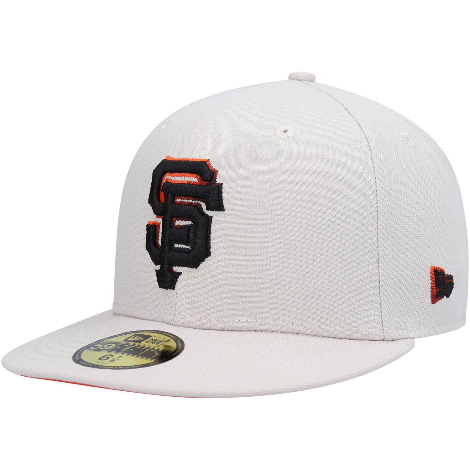 New Era San Francisco Giants Stone Dim Undervisor 59FIFTY Fitted Hat - view number 1