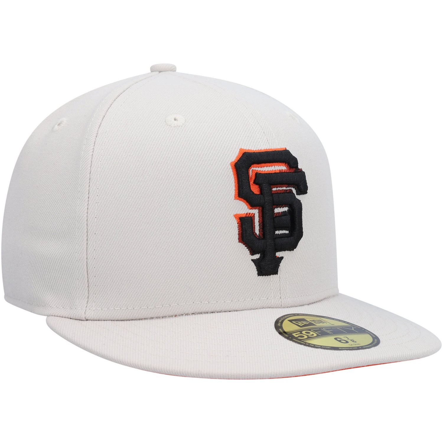 New Era San Francisco Giants Stone Dim Undervisor 59FIFTY Fitted Hat - view number 3