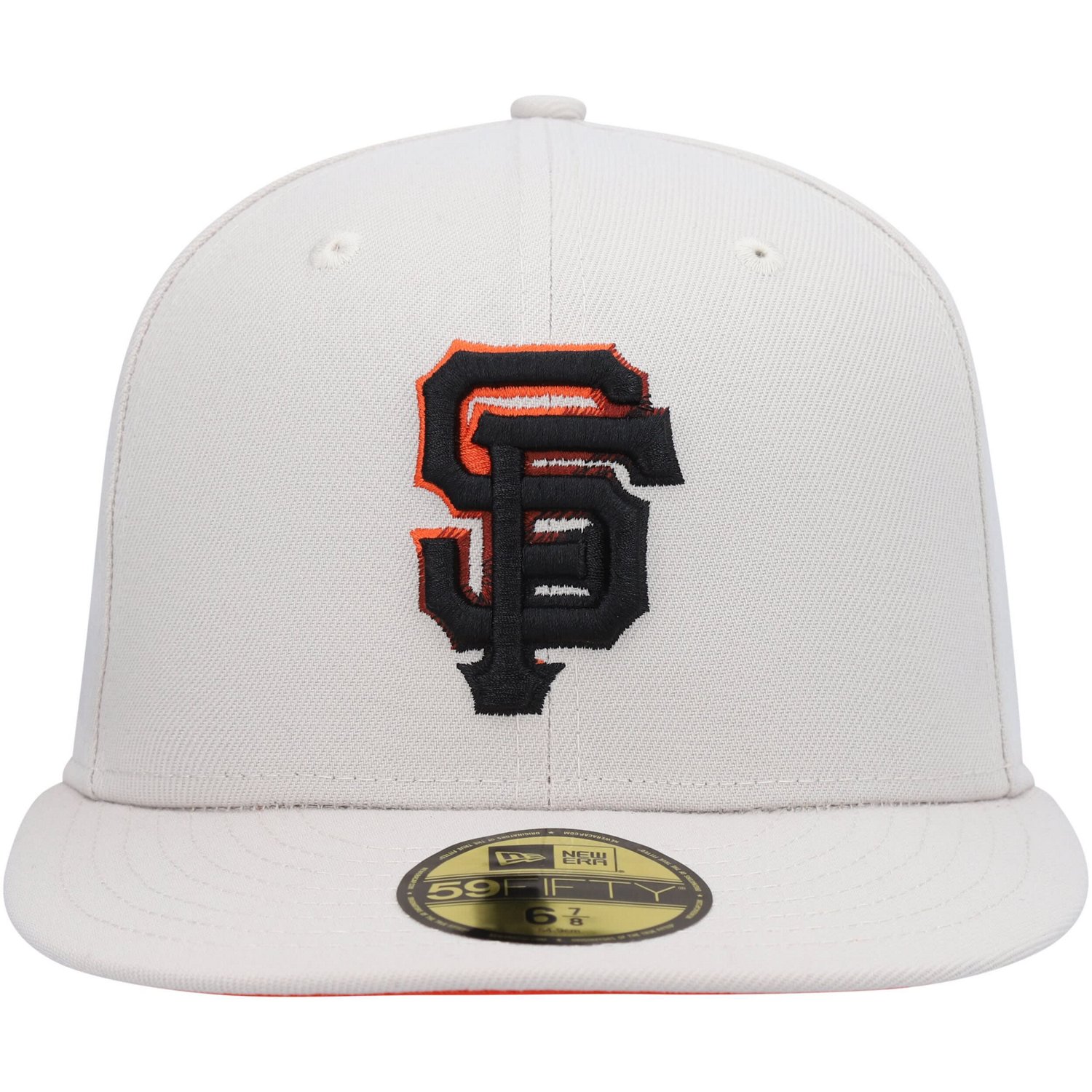 New Era San Francisco Giants Stone Dim Undervisor 59FIFTY Fitted Hat - view number 2