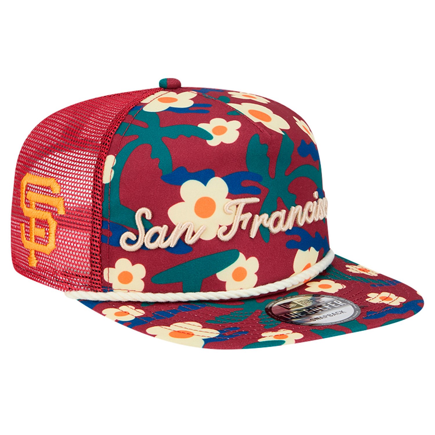 New Era San Francisco Giants Summer Cab Golfer Adjustable Hat - view number 1