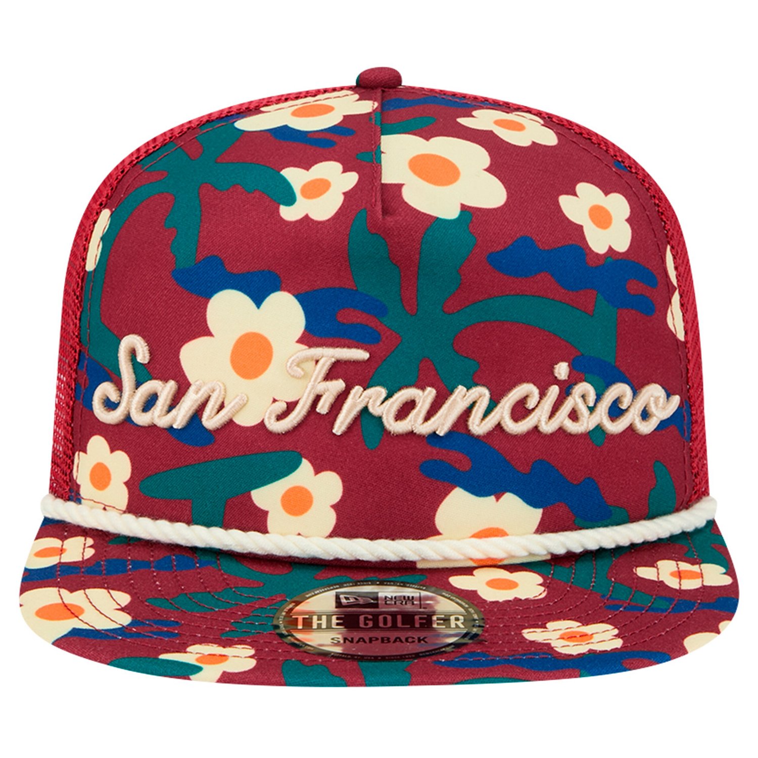 New Era San Francisco Giants Summer Cab Golfer Adjustable Hat - view number 2