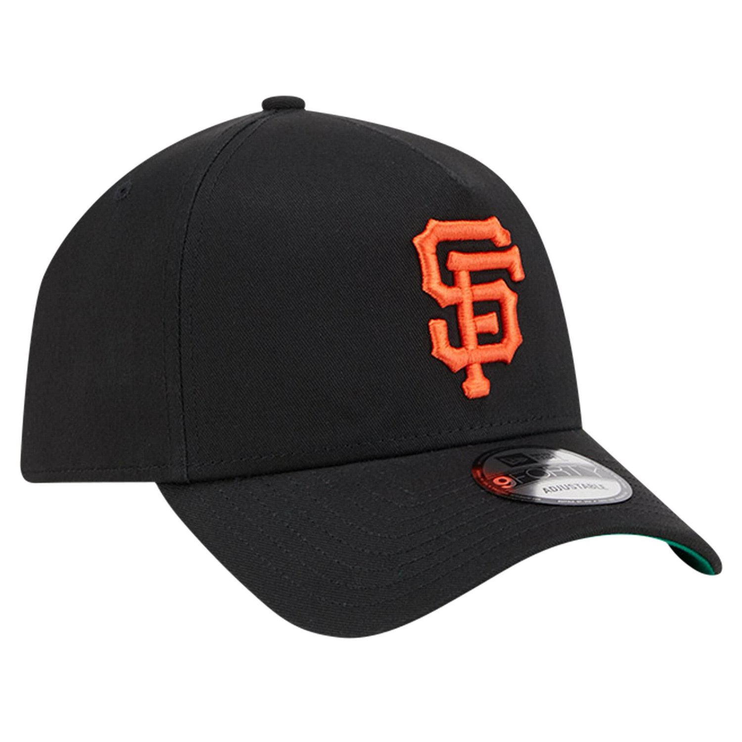 New Era San Francisco Giants Team Color A-Frame 9FORTY Adjustable Hat - view number 3