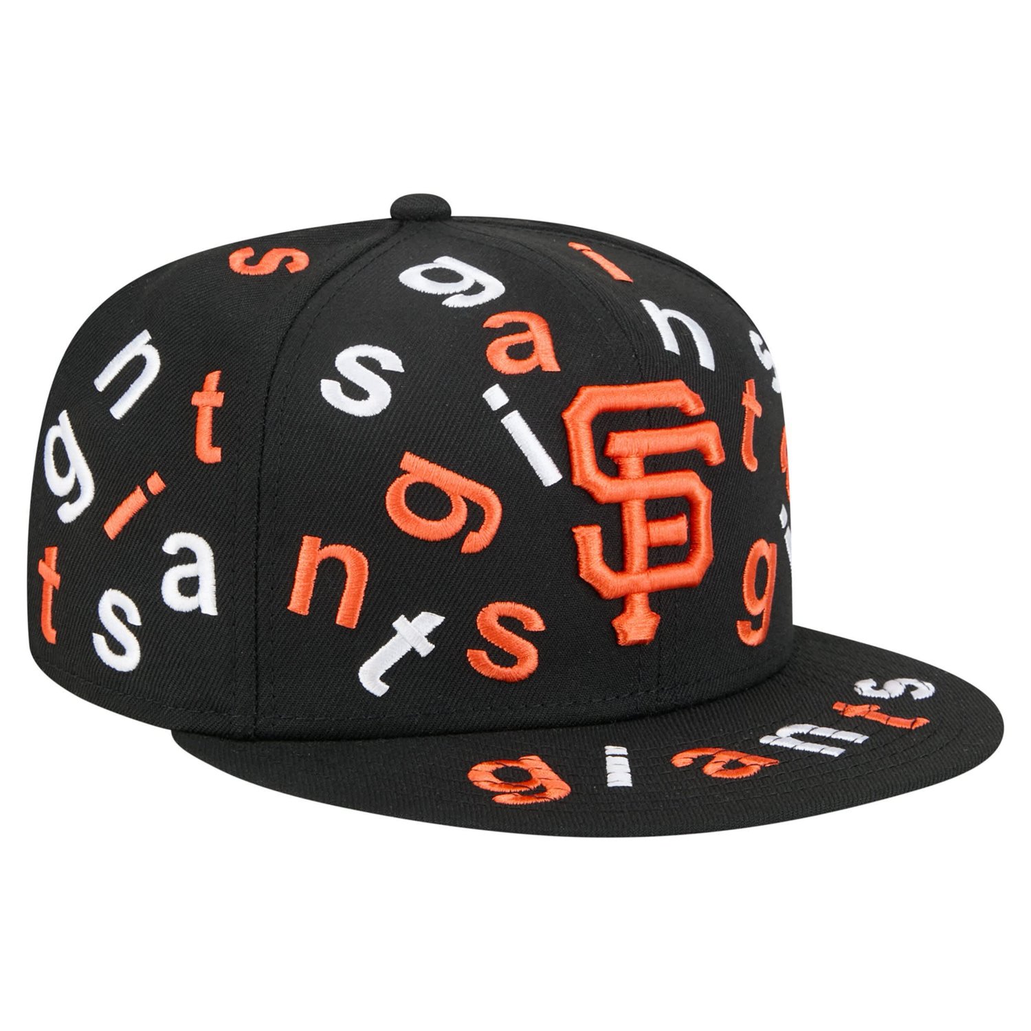 New Era San Francisco Giants Team Confetti 59FIFTY Fitted Hat - view number 3