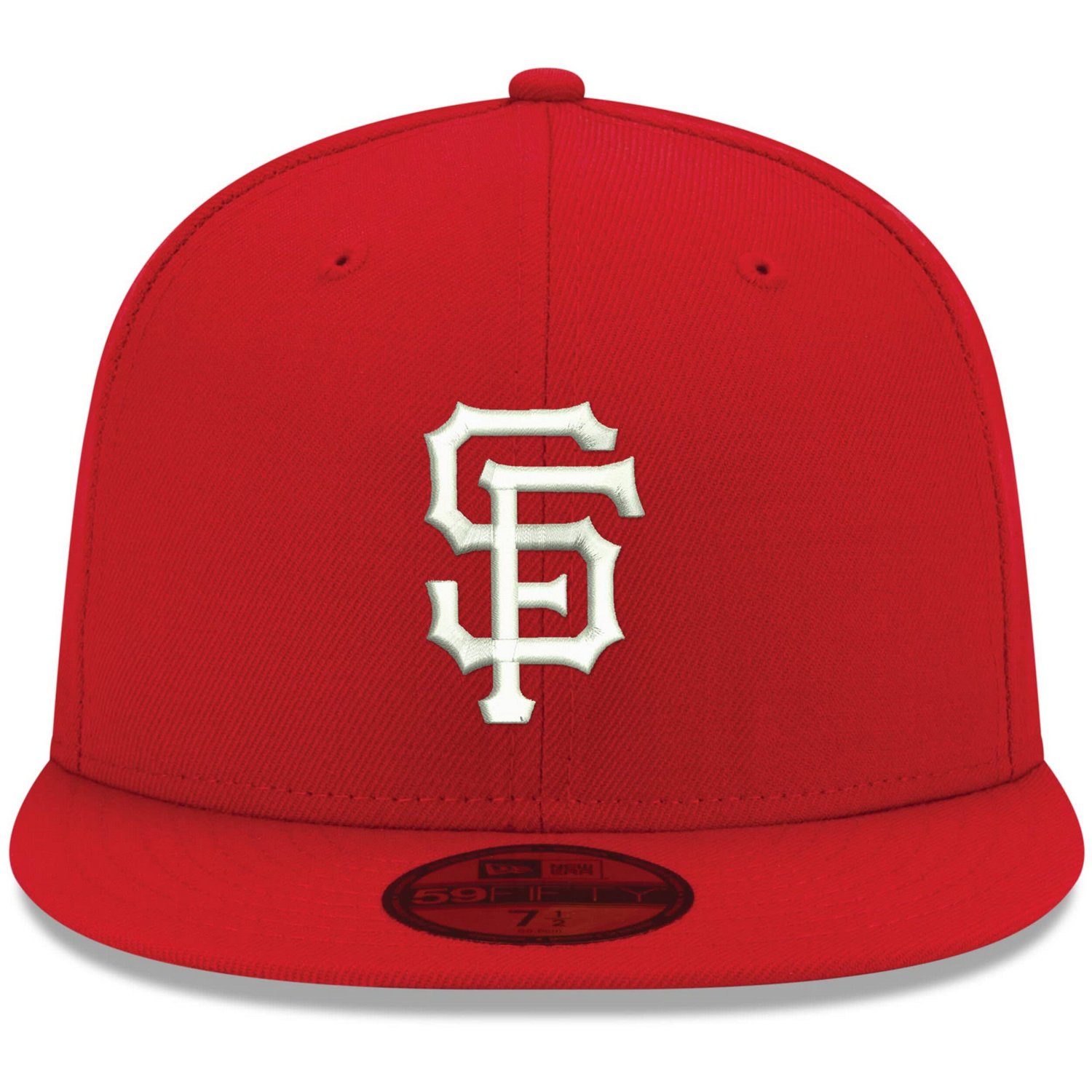 New Era San Francisco Giants White Logo 59FIFTY Fitted Hat - view number 2