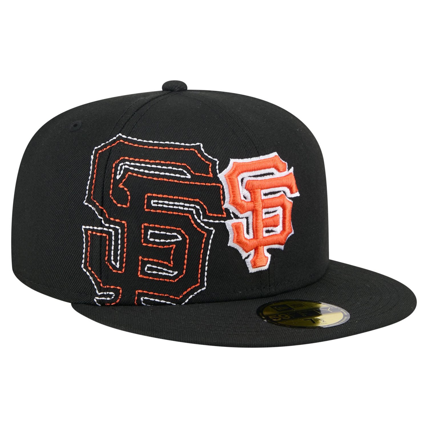 New Era San Francisco Giants Yarn Stitch 59FIFTY Fitted Hat                                                                     