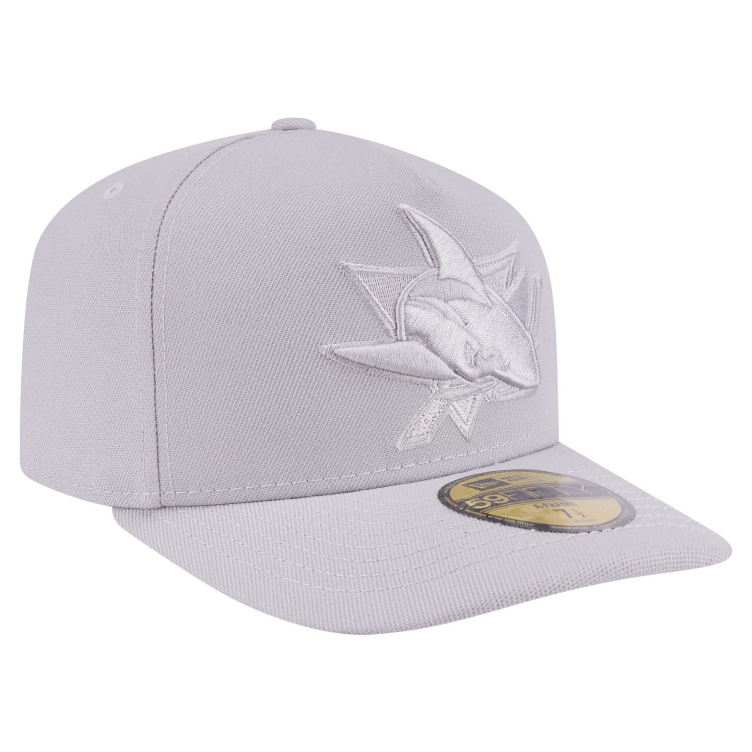 New Era San Jose Sharks Color Pack A-Frame 59FIFTY Fitted Hat                                                                    - view number 3