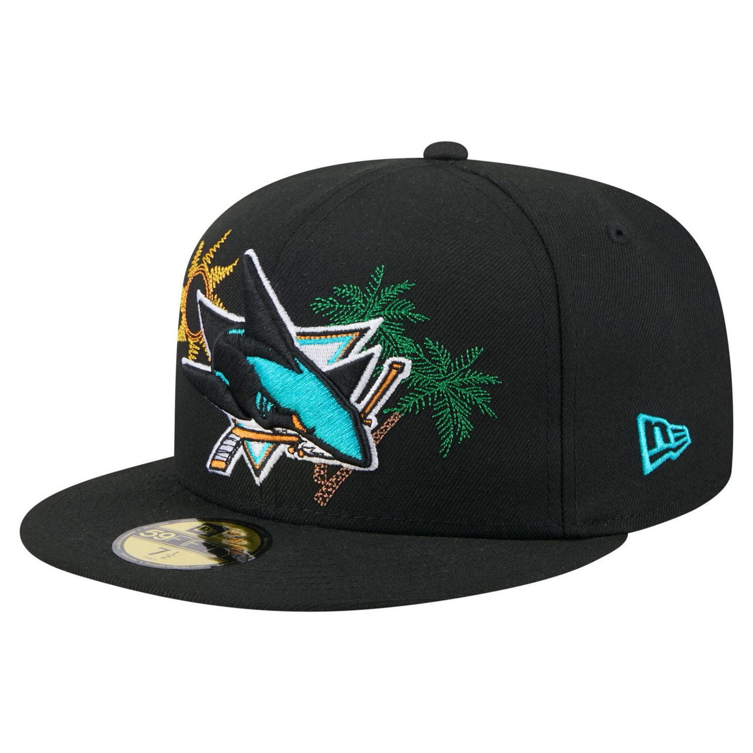 New Era San Jose Sharks State Stitch 59FIFTY Fitted Hat - view number 1
