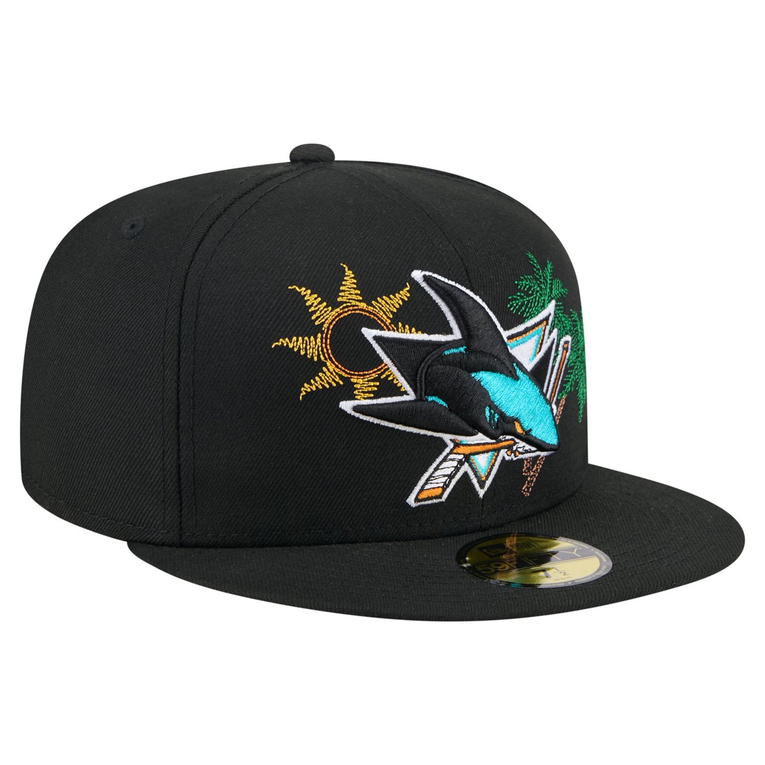 New Era San Jose Sharks State Stitch 59FIFTY Fitted Hat - view number 3